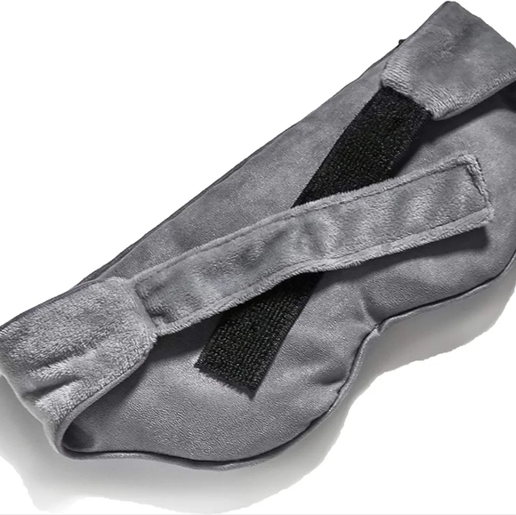 NWT Gravity weighted sleep mask in Gray sleep aid. Night. Bed. - Picture 3 of 7